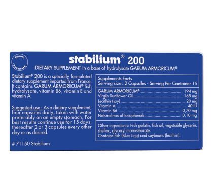 Stabilium Label