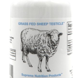 Sheep Testicle Bottle Front
