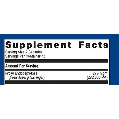 SpectraZyme Gluten Digest 90C Label